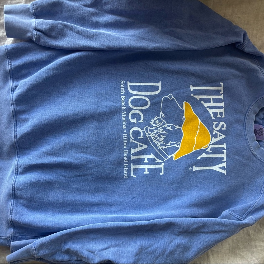 The salty dog sweatshirt Hilton head island